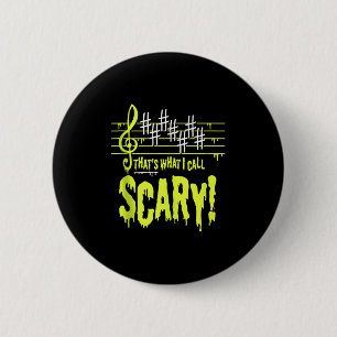 Enge muziek Humor is grappig om Halloween Mus bang Ronde Button 5,7 Cm
