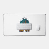Enge Nacht Spokenhuis Spoken Kerkhof Bureaumat (Keyboard & Muis)