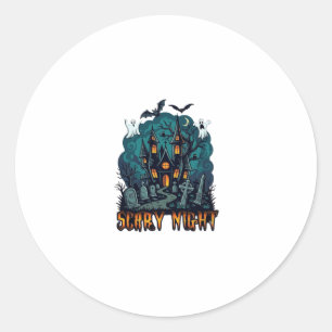 Enge Nacht Spokenhuis Spoken Kerkhof Ronde Sticker
