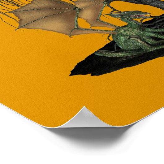 Enge Ogre Goblin Creatures Halloween Poster (Hoek)