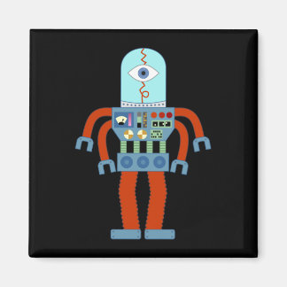 Enge oogbol robot magneet