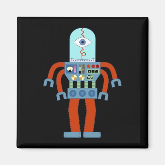 Enge oogbol robot magneet (Voorkant)