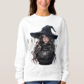 Enge pet heks op de top van een pot (Voorkant)