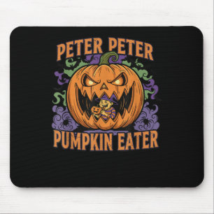 Enge Peter Pompoenetende Halloween Jack O Lantern Muismat