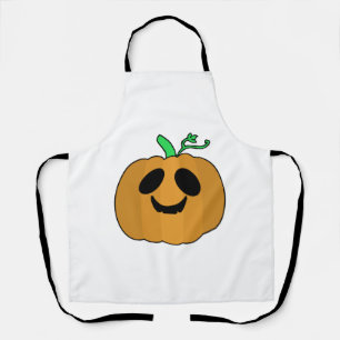 Enge pompoen Halloween V2 Schort