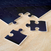Enge rendieren op het dak! legpuzzel (Zijkant)