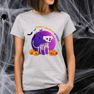 Enge Rottweiler Halloween Full Moon T-shirt
