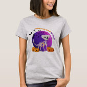 Enge Rottweiler Halloween Full Moon T-shirt (Voorkant)