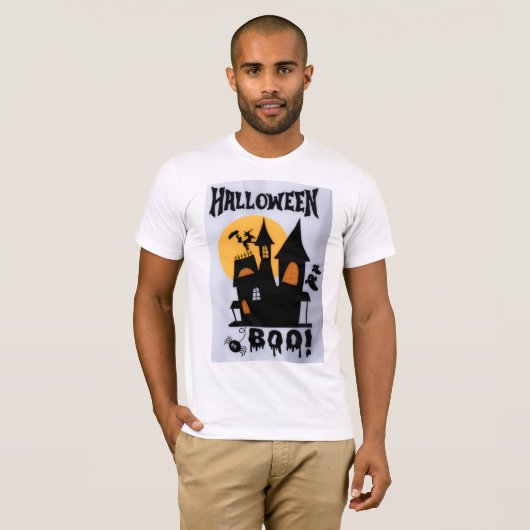 Enge Schattigee Halloween Shirt (Voorkant volledig)
