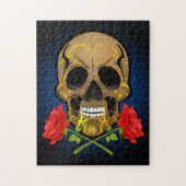 Enge schedelpuzzel legpuzzel (Verticaal)