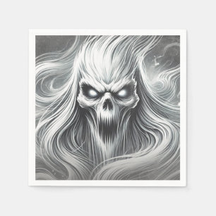 Enge schreeuwende Poltergeist Ghost Halloween Part Servet