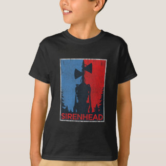 Enge Siren Head Meme Gamer Kinderen Jongens Meisje T-shirt