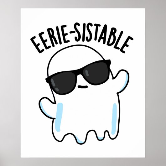 Enge-sistable Grappige Geest Punt Poster (Voorkant)