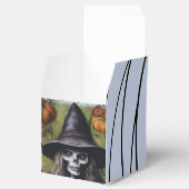 Enge Skelet Heks voor een griezelig Halloween Fees Bedankdoosjes (Geopend)
