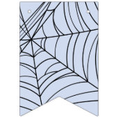 Enge Skelet Heks voor een griezelig Halloween Fees Vlaggetjes (Eerste vlag)