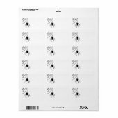 Enge spinlabels etiket (Full Sheet)