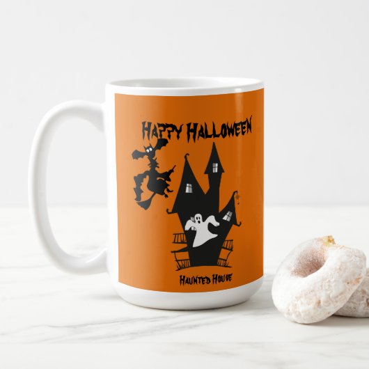 Enge Spokenhuis Halloween Koffiemok (Met donut)