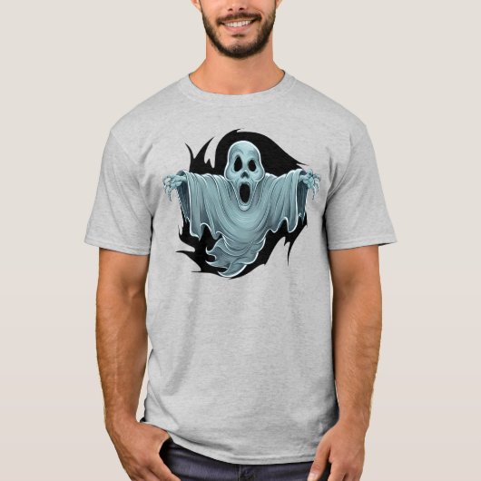 enge spookachtige t-shirt (Voorkant)