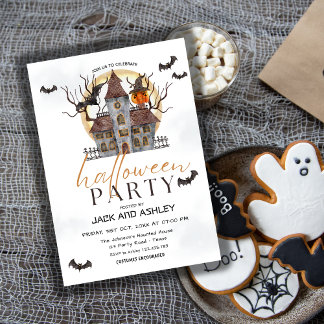 Enge spookhuis volwassen Halloween kostuums partij Kaart