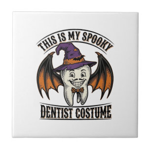 Enge Tandarts Kostuum Halloween Tandheelkundig Shi Tegeltje