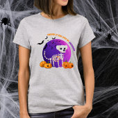 Enge teckel Halloween Full Moon T-shirt