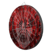 Enge Vampier Dame in Bloed Dartboard Dartbord (Voorkant Rechts)