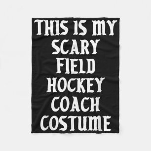 Enge veldhockeycoach kostuum trainer Halloween Fleece Deken