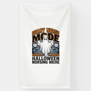 Enge Verpleegster Kostuum Halloween Geest Verpleeg Spandoek