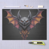 Enge Vleermuis Inkt Tekening, Decoupage Tissuepapi Tissuepapier (Craft)
