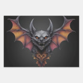 Enge vleermuisinkttekening, inpakpapier vel (Voorkant 3)