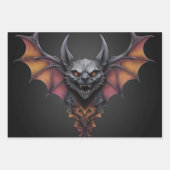 Enge vleermuisinkttekening, inpakpapier vel (Voorkant 2)