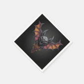 Enge vleermuisinkttekening, servet (Hoek)