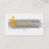 Enge vliegende heks no2 visitekaartje (Achterkant)