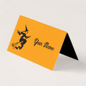 Enge vliegende heks visitekaartje (Voorkant)