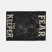 Enge Voetbaldoelman Horror Angst De Keeper Hal Fleece Deken (Voorkant (Horizontaal))