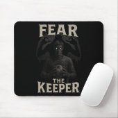 Enge Voetbaldoelman Horror Angst De Keeper Hal Muismat (Met muis)