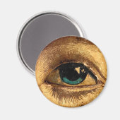 enge vreemde oogbal kijken naar je magneet (Voorkant / Achterkant)