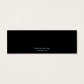 Enge Wezens Halloween Gift Label Mini Visitekaartjes (Achterkant)