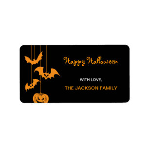 Enge Wezens Halloween Gift Labels