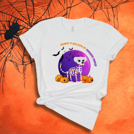 Enge Yorkshire Terrier Halloween Full Moon T-shirt