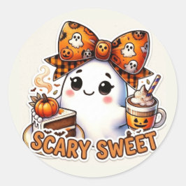 Enge Zoete Geest Ronde Sticker