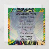 Enge Zombie Halloween Feest (Achterkant)