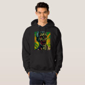 Enge Zombie Halloween Feest Hoodie (Voorkant volledig)