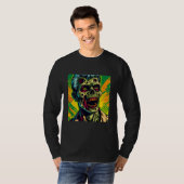 Enge Zombie Halloween Feest T-shirt (Voorkant volledig)