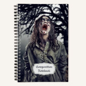 Enge Zombie Horror Notitieboek (Voorkant)