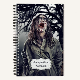 Enge Zombie Horror Notitieboek
