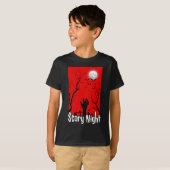 Enge Zombie-nacht T-shirt (Voorkant volledig)
