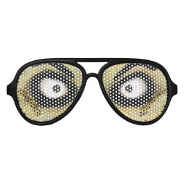 Enge Zombie Ogen Retro Zonnebril