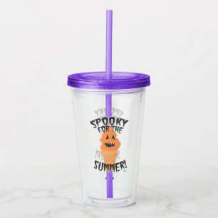 Enge Zomer Grappige Summerween Kegel Cartoon Acryl Drinkbeker