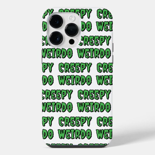 Enge zonderling iPhone hoesje (Achterkant)